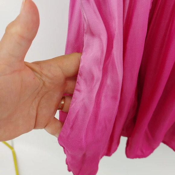 Free People Sun Up Ombre Pink Mini Dress - Picture 7 of 8